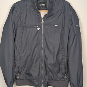 Authentic Armani Jeans (AJ) Men’s Lightweight Bomber Jacket Size Large